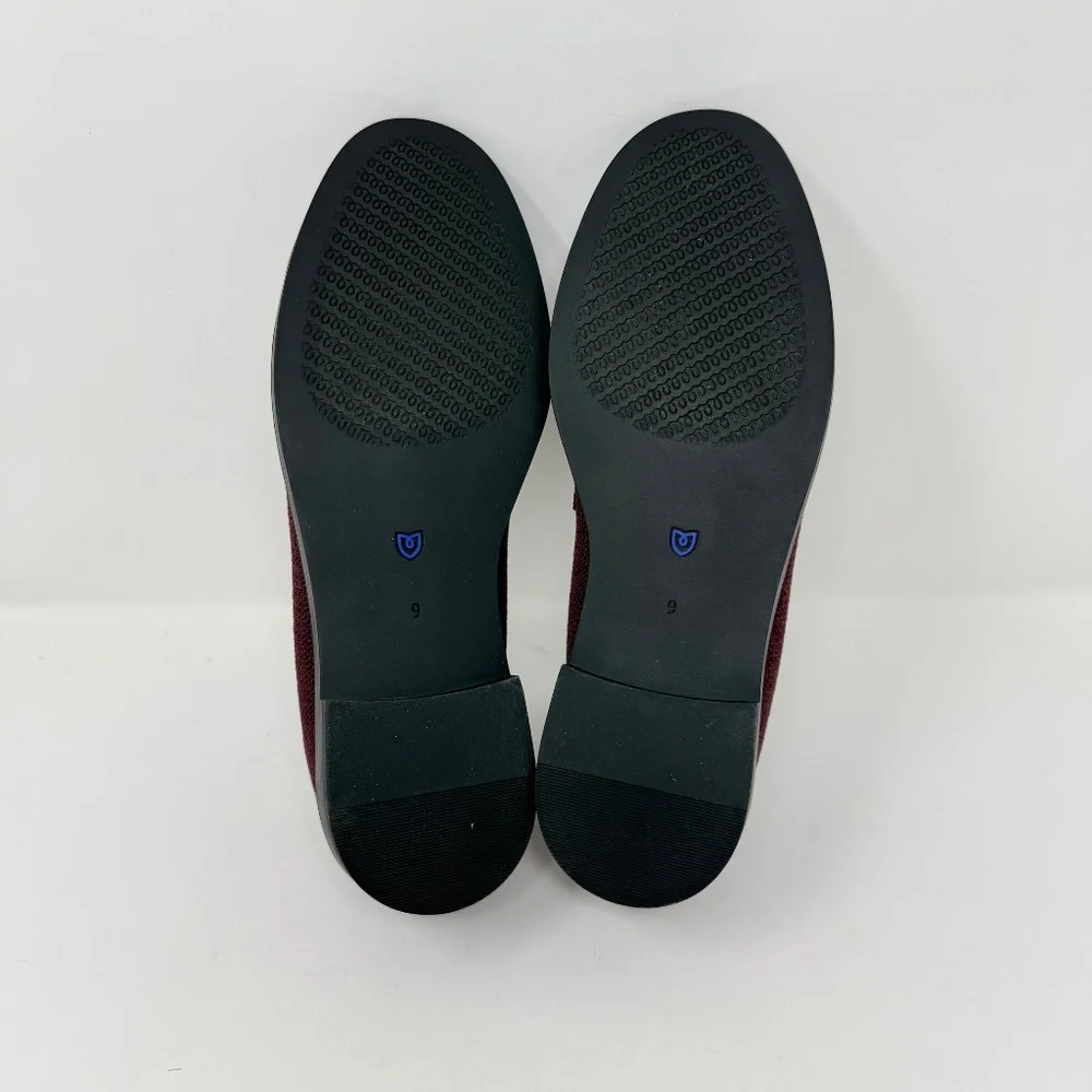 New Rothy's The ReVelvet Penny Loafer Revelvet Syrah Sz 9 - Picture 11 of 13